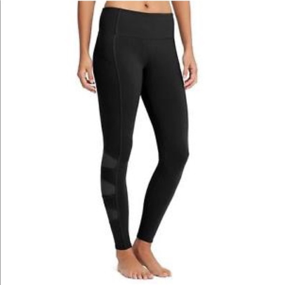 Athleta Leggings with Mesh